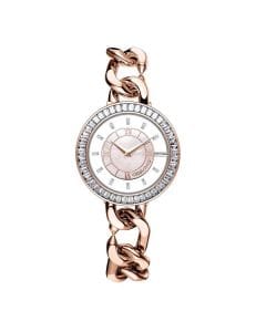 CIGA Design D Series Sparkle Women's Quartz Watch, Rose Gold Stainless Steel Case & Bracelet, Mineral Crystal, 30M Water Resistant
