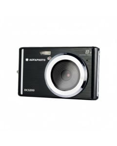 AgfaPhoto Realishot DC5200 Digital Camera 21MP, 8X Zoom, 720p Video, Compact Design for Travel and Events - Black