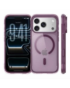 Belkin Protect+ MagSafe-Compatible Case for iPhone 18 Pro and iPhone 17 Pro, Burgundy, Military-Grade Protection with 18-Foot Drop Resistance