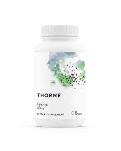 Thorne Lysine Supplement for Immune, Skin & Bone Health - Collagen Booster - 60 Capsules