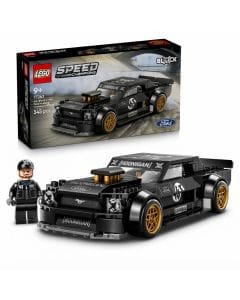 LEGO Speed Champions Ken Block's '65 Ford Mustang Hoonicorn V1 Model Building Set Iconic 9+ Years, 1 (Ken Block)