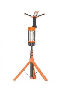 OXJMS Rechargeable LED Camping Lantern and Work Light, Adjustable 79-Inch Tripod Stand, Portable Outdoor Lighting