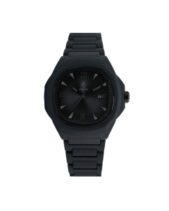 Saatchi Citta Magiche Genoa Watch, 44mm Polycarbonate Case, Miyota 2115 Quartz Movement with Date Display, Mineral Glass, 5 ATM Water Resistant 