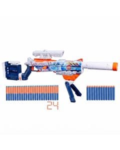 Nerf Loadout Arctic Zerostriker Blaster, 4 Interchangeable Attachments, 24 N1 Darts, Multicolor