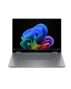 HP OmniBook X Flip 14-inch 2-in-1 AI Laptop, AMD Ryzen AI 5 340, 16GB RAM, 512GB SSD, 2K OLED Touchscreen, Windows 11 Home | CH4E5EA