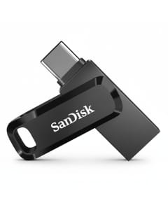 SanDisk Ultra Dual Drive Go USB Type-C Flash Drive 32GB Up to 150MB/s, OTG Compatible -Black 
