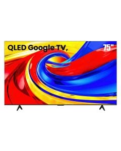 TCL 75-Inch P7L 4K Premium QLED Google TV, Colorful Quantum Crystal, 93% DCI-P3, Dolby Vision, HDR10+ & AiPQ Processor | 75P7L