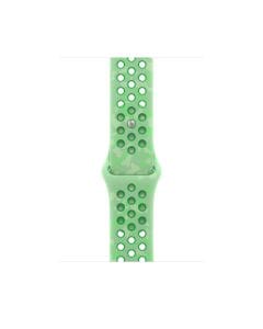 Apple 46mm Nike Sport Watch Band, Soft Breathable Nylon Weave, Lightweight Design, Hook-and-Loop Fastener - Green Spark | MKV34ZM/A