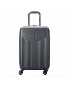Delsey Comete 3.0 Hardside Expandable Luggage, 20 Inch Carry-On Spinner Suitcase, ABS/Polycarbonate Shell, Interlocking Zipper System | Graphite