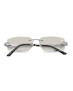 Belvoir & Co Mabel Transition Brown Silver Photochromic Sunglasses, Unisex Light-Adaptive UV Protection Lenses