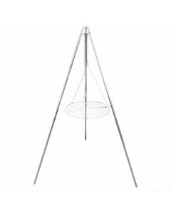 Coghlan's Adjustable Tripod Grill and Lantern Hanger, 17-Inch Portable Camping Fireplace Grilling Stand
