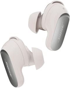 Bose QuietComfort Ultra Bluetooth Earbuds (2nd Gen), Wireless Noise Cancelling, Immersive Audio, Bluetooth, Up to 6-Hour Battery Life - White 