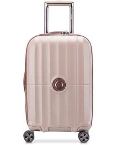 Delsey ST Tropez Trolley Luggage - Chic Unisex Hard Shell Spinner Suitcase with Patented, TSA Combination Lock