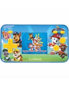 Lexibook Paw Patrol Cyber Arcade Pocket Portable Game Console, 150 Games, 1.8-Inch LCD Red/Blue