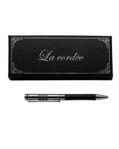 La Cordee Premium Ballpoint Pen, Elegant Lightweight Writing Pen with Stainless Steel Tip, Luxury Office & Business Pen