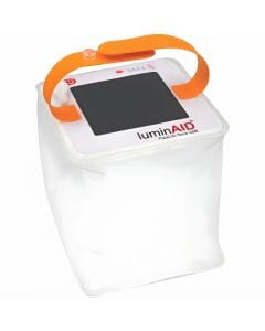 LuminAID PackLite Nova USB Solar Lantern, Extra-Bright Inflatable LED Camping Light, Portable Rechargeable Solar Lantern for Camping, Hiking, and Emergencies