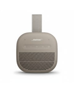 Bose SoundLink Micro Portable Bluetooth Speaker (2nd Gen), Waterproof, Compact Design, Powerful Sound, 12-Hour Battery Life - Sandstone