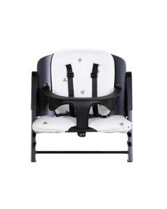 Childhome Evosit High Chair Cushion, Trendy Design, Extra Seating Comfort - Jersey Heart