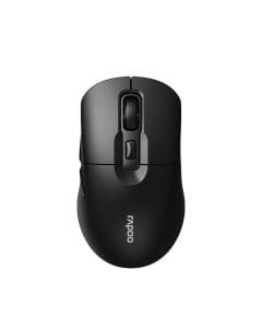 Rapoo Wireless Optical Mouse, 2.4GHz, Adjustable 3200 DPI, Side FWD/Back Buttons | Black | M306  