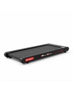 Sparnod Fitness Portable Under-Desk Walking Pad Treadmill with Vibration Massage, Remote Control and Adjustable Speed