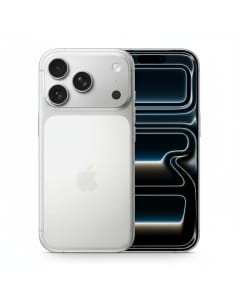 Apple iPhone 17 Pro 256GB, E-SIM, 6.3-inch Display, A19 Pro Chip, Pro Fusion Camera - Silver - MG854AH/A