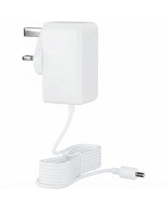 Amazon Power Adapter 30W for Echo Show 8 & Echo Show 11 (2025 Release), Replacement USB-C Charger, Fast Charging | Glacier White