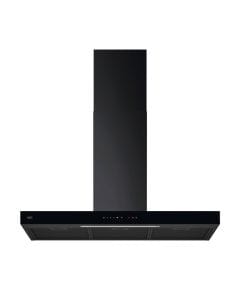 AEG 90cm Chimney Cooker Hood, 3 Speed Settings, Powerful Kitchen Ventilation, Wall-Mounted Design | Black - GB67D91HB