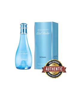 Davidoff Cool Water Woman Eau de Toilette for Women, Fresh Aquatic Floral Fragrance - 100ml