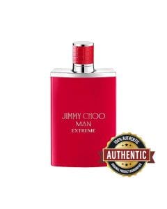 Jimmy Choo Man Extreme Eau de Parfum for Men, Aromatic Woody Fragrance with Red Thyme, Black Pepper, Geranium & Tonka Bean - 100ml