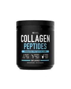 Sports Research Collagen Peptides, Type I & III Unflavored Powder - 16 oz
