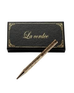 La Cordee Premium Ballpoint Pen, Lightweight Elegant Writing Instrument with Stainless Steel Tip, Modern Luxury Pen for Office