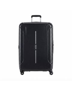 American Tourister Technum Expandable Cabin Suitcase, 4-Wheel Hard Shell Spinner, TSA Lock & Anti-Theft