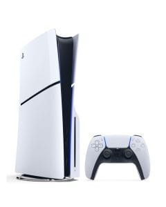 Sony PlayStation PS5 Slim Disc Edition Console, 1TB SSD, 4K/120Hz, Wi-Fi 6 | White - CFI-2016A01Y (D Chassis)