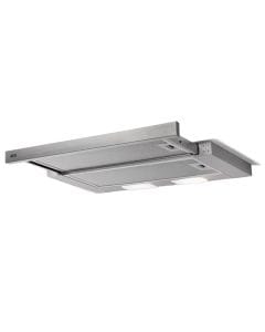 AEG 90cm Built-In Pull-Out Cooker Hood, 4 Cleanable Filters, Telescopic Ventilation, Space-Saving Design | Stainless Steel - DPB3632S