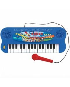 Lexibook Paw Patrol Electronic Keyboard, 32-Key Kids Piano with Microphone, 22 Demo Songs Blue and Red