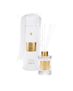 Dofta Champagne Reed Diffuser, Luxury Home Fragrance, Long-Lasting Fruity Floral Aroma, Elegant Decorative Scent Diffuser for Home & Office - 120ml