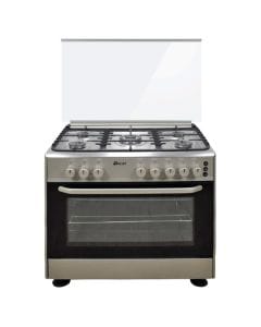 Oscar 90x60cm Full Gas Cooking Range, Freestanding Gas Cooker with Oven, Full Safety System, Durable Steel Finish | 9060GG-R