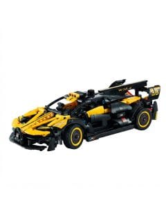LEGO Technic Bugatti Bolide Race Car Building Kit for Kids and Adults, Advanced Model Set Black and Yellow