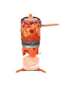 Fire-Maple Fixed Star X2 Camping Stove System, Portable 1L Backpacking Cook Stove with Integrated Pot