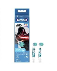 Oral-B EB10s-2 SW Kids Electric Toothbrush Replacement Heads, Star Wars Edition, Extra Soft Bristles