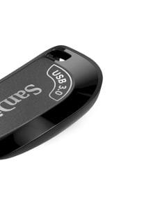 SanDisk Ultra Shift USB 3.0 Flash Drive 64GB with Up to 100MB/s Read Speed, Compact Portable Design & Easy Plug-and-Play Storage | Black - 619659181918