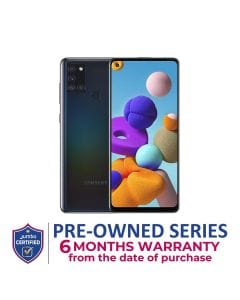 Samsung Galaxy A21s 4GB+64GB Smartphone | Black | SMA217FZKGXSG