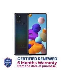 Samsung Galaxy A21s 4GB+64GB Smartphone | Black | SMA217FZKGXSG