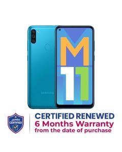 Samsung Galaxy M11 3GB+32GB Smartphone | Metallic Blue | SMM115FMBDXSG