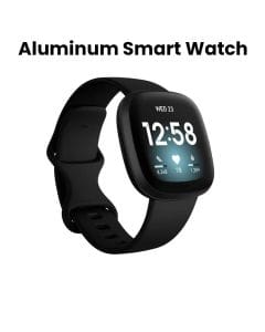 Fitbit Versa 3 Aluminum Smart Watch - Black