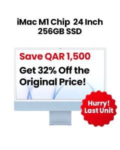 Apple iMac 24-Inch with Retina 4.5K Display 256GB SSD - Blue (MGPK3AB/A)