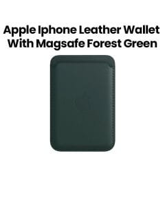 Apple iPhone Leather Wallet With MagSafe, Designed With Both Style And Function, Supports Up To 3 Card - Forest Green - MPPT3ZM/A