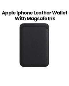 Apple iPhone Leather Wallet With MagSafe, Designed With Both Style And Function, Supports Up To 3 Card - Ink - MPPW3ZM/A