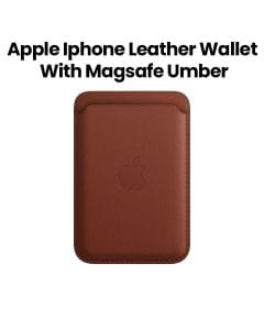 Apple iPhone Leather Wallet With MagSafe, Designed With Both Style And Function, Supports Up To 3 Card - Umber - MPPX3ZM/A