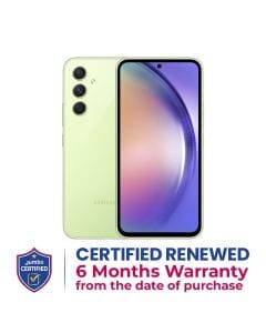 Samsung Galaxy A54 5G 8GB+128GB Smartphone | Awesome Lime | SMA546ELGCMEA